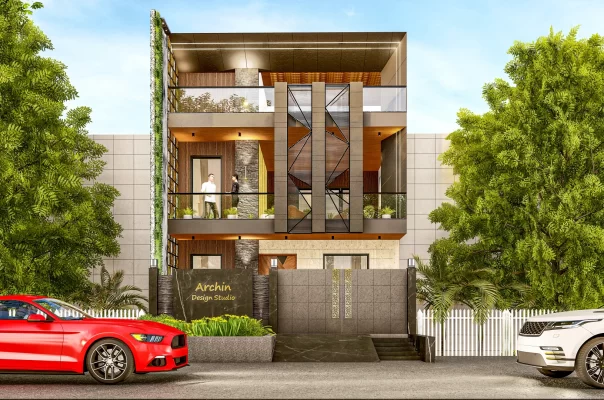 The Waterfall House – Faridabad